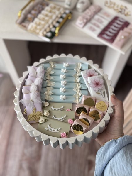 صنية الصيف خشب